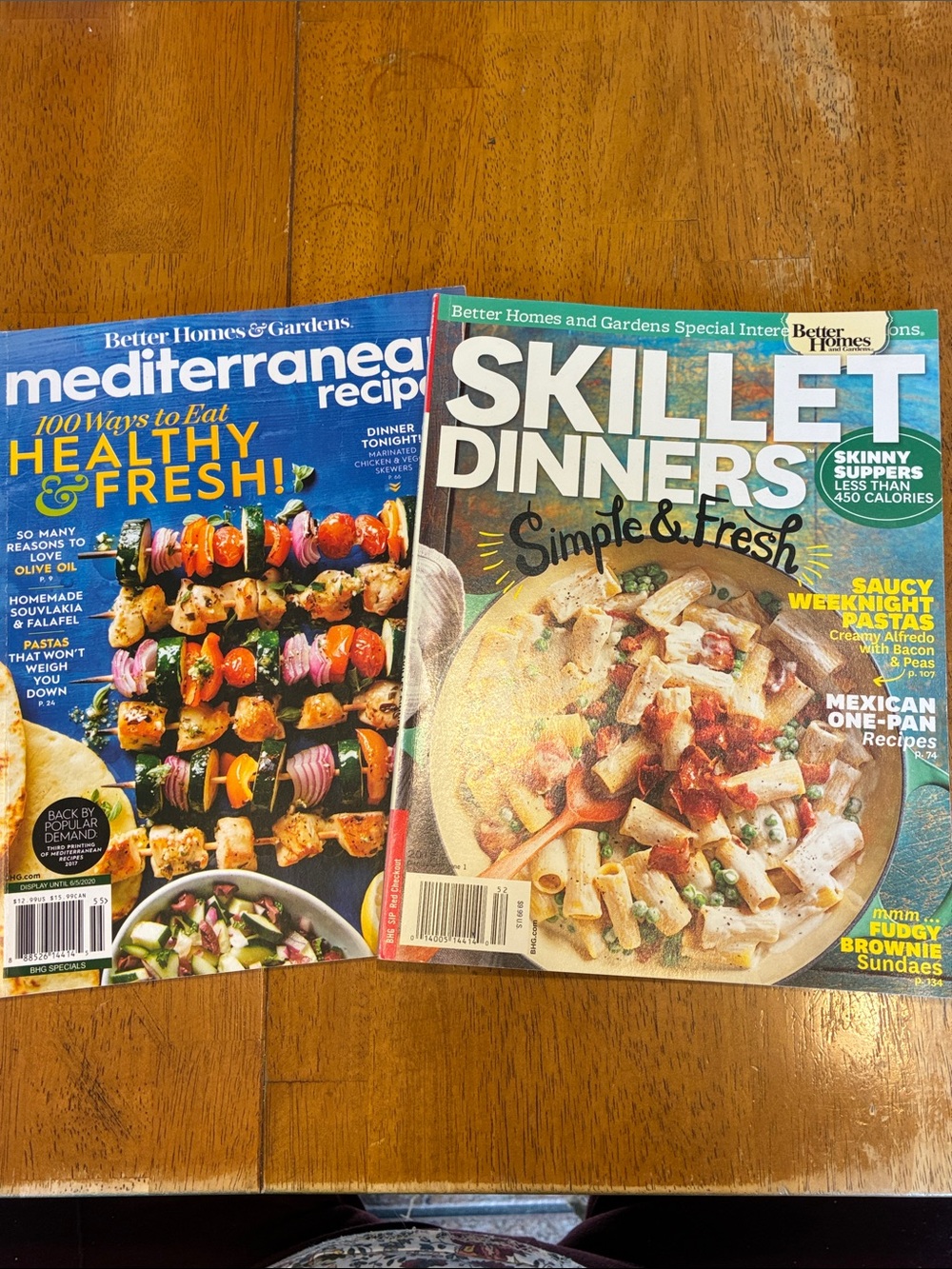 Better Homes And Gardens Skillet Dinners Magazine & Mediterranean recipes
